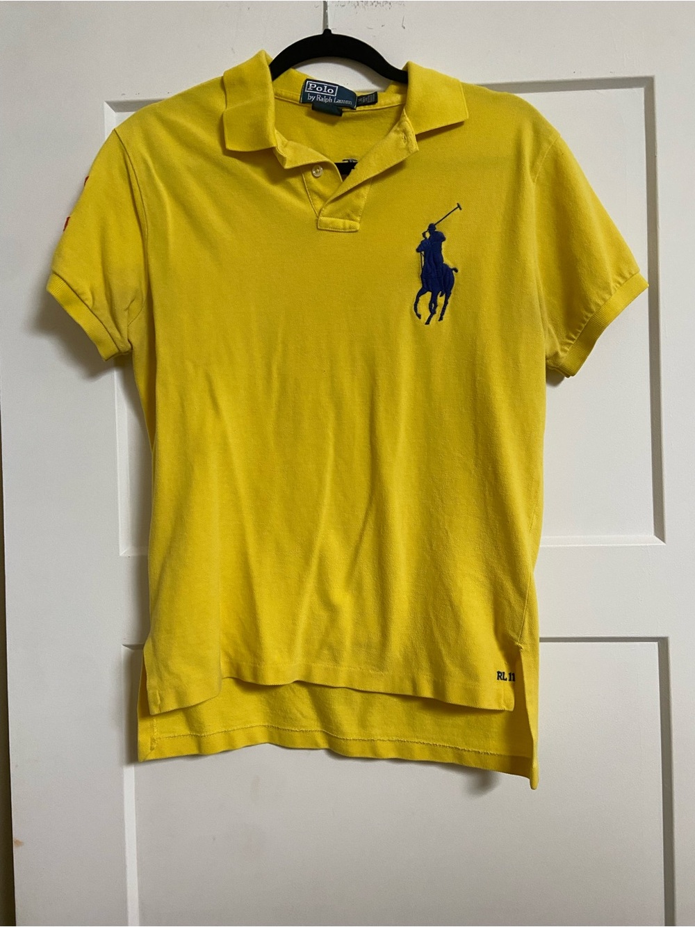 Polo by Ralph Lauren Bright Yellow Polo with Blue Pony